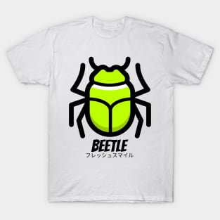 Beetle Dung Animal Green T-Shirt